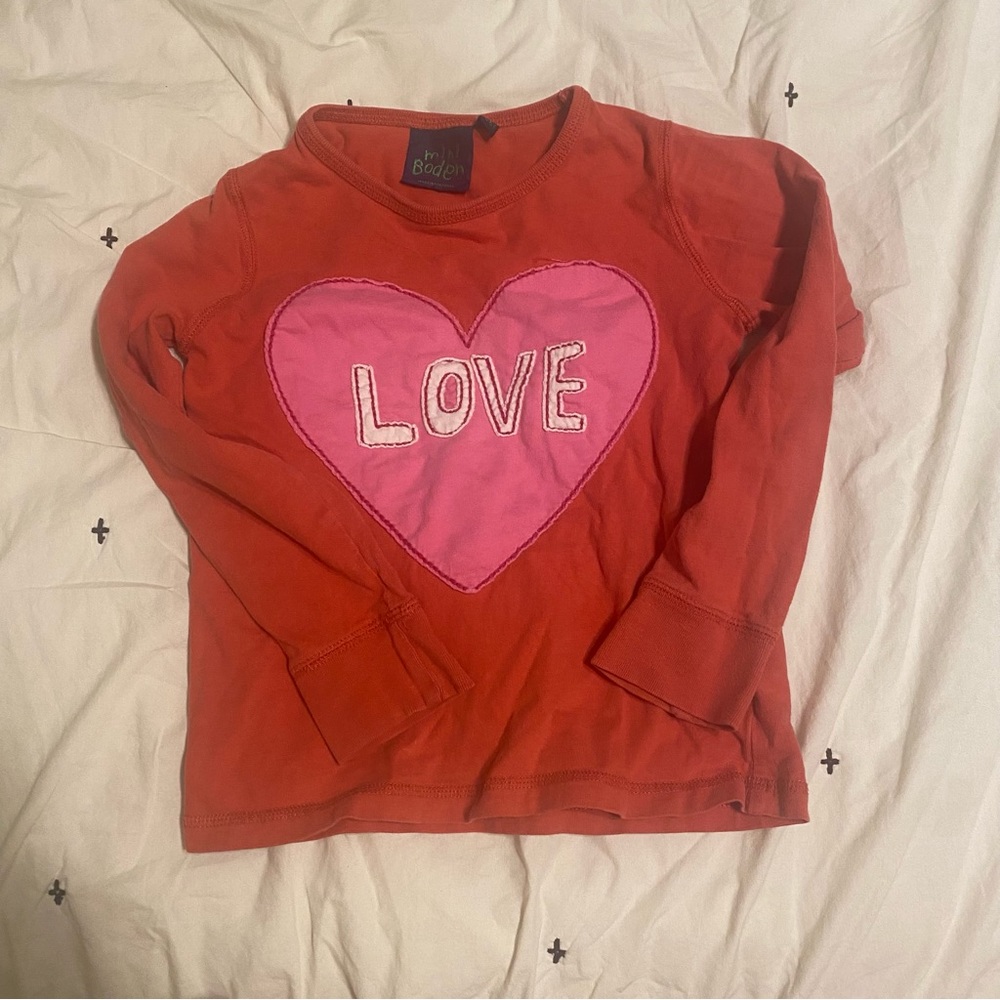 Kids mini Biden love shirt. 5-6yr